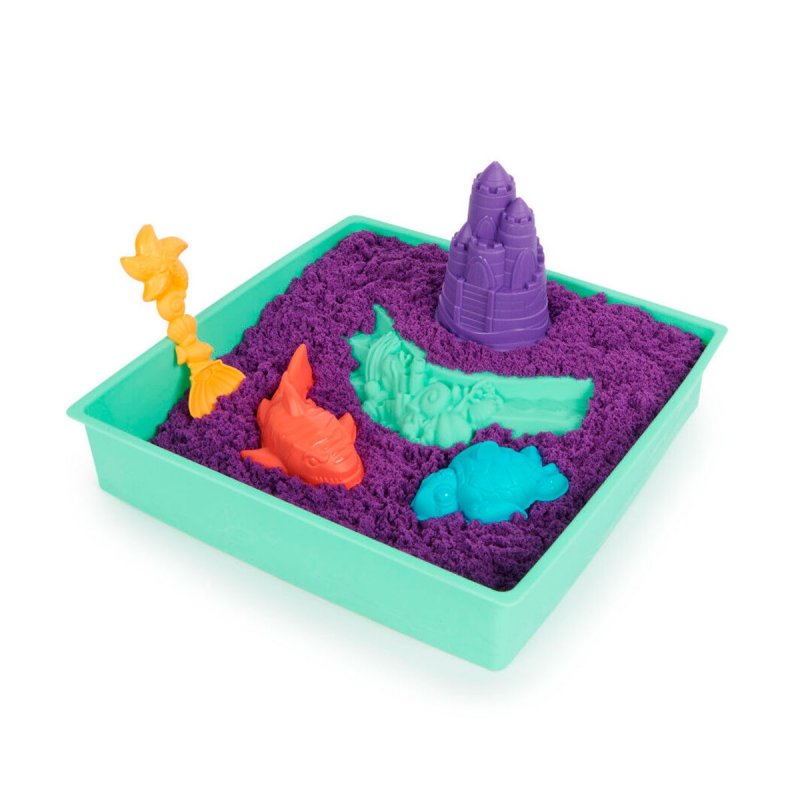 Набір піску для дитячої творчості - Kinetic Sand V2 Замок із піску (71402) купити в магазині “Пустун” Фото 5