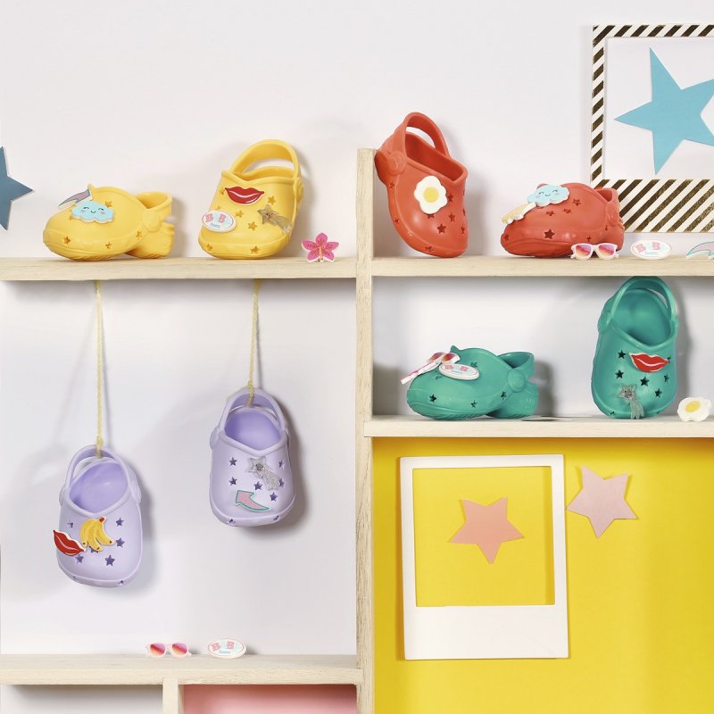 Взуття для ляльки BABY BORN - Сандалі зі значками (831809-1) купити в магазині “Пустун” Фото 4