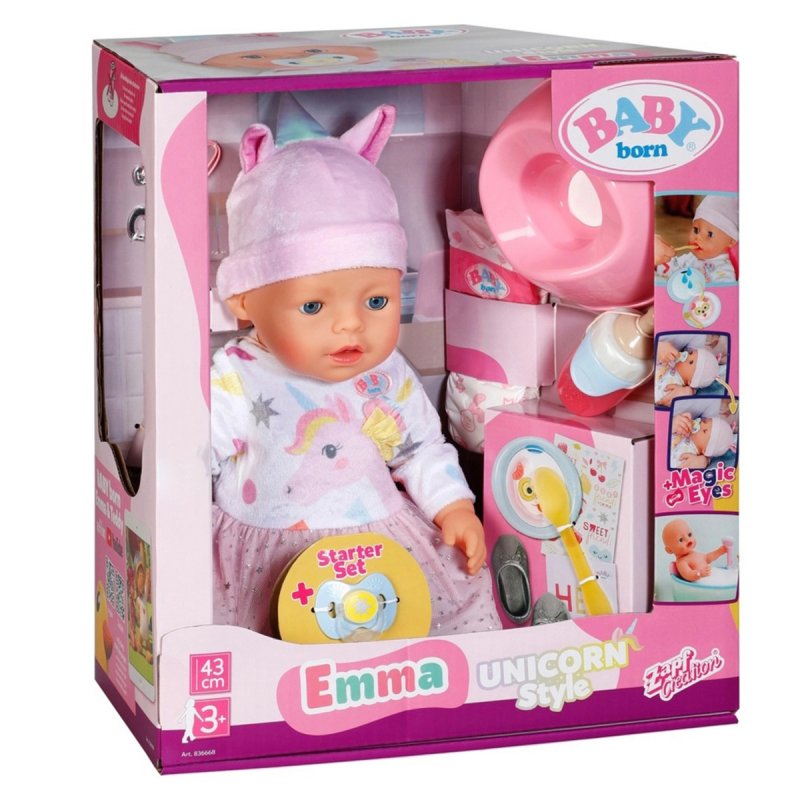 Лялька Baby Born – Емма-Єдиноріг (836668) купити в магазині “Пустун” Фото 2