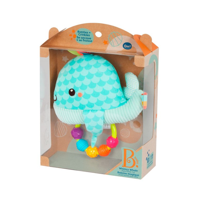 Сенсорная игрушка-погремушка – Лазурный китенок (BX2018Z) купить в магазине “Пустун” Фото 6