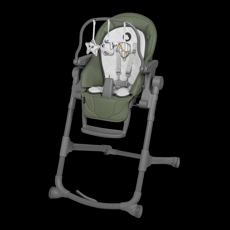 Стульчик для кормления Lionelo CORA PLUS GREEN OLIVE (64285960) купить в магазине “Пустун” Фото 1