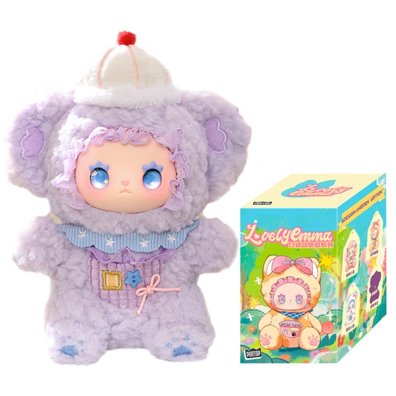 Коллекционная мягкая игрушка с кольцом POP TOP Lucky Emma - Милые зверушки (MJ-000081) купить в магазине “Пустун” Фото 1