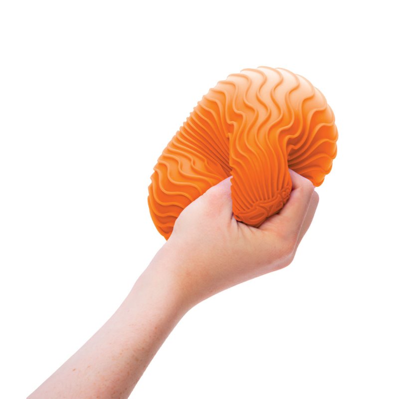 Іграшка-антистрес NeeDoh серії Super – Яскраві хвилі (помаранчевий) (RSPND-5) купити в магазині “Пустун” Фото 3