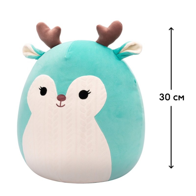 Мягкая игрушка Squishmallows – Олень Лопсанг (SQCR06688) купить в магазине “Пустун” Фото 3